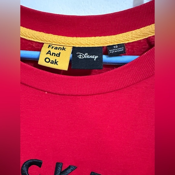 BNWOT Frank and oak x Disney Micky Mouse crewneck sweater - Picture 3 of 4